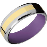 Titanium + Polish , Polish Finish + Wild Purple