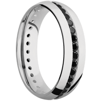 10K White Gold + Polish Finish