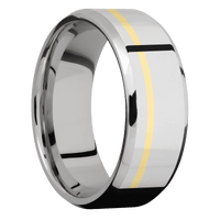 10K White Gold + Polish , Polish Finish