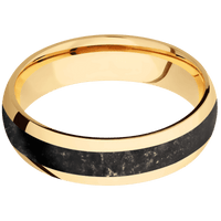 10K Yellow Gold + Polish Finish