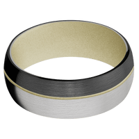 Titanium + Satin Finish + Bright Nickel