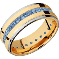 18K Yellow Gold + Polish , Polish Finish