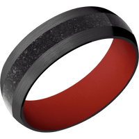 Zirconium + Satin Finish + Red Apple