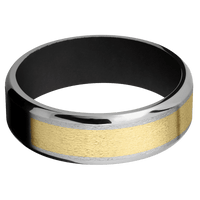 Titanium + Stone , Polish Finish + Black