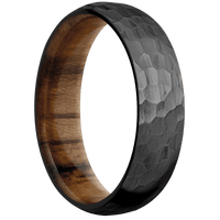 Zirconium + Hammer Finish + Teak