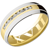 10K Yellow Gold + Polish Finish