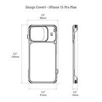 DANGO COVERT CASE FOR IPHONE 15 PRO MAX