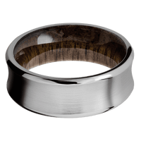 Titanium + Satin , Polish Finish + Walnut