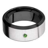 Zirconium + Crosssatinsilver , Bead Finish