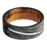 Forged Carbon Fiber + None Finish + Desert Iron Wood