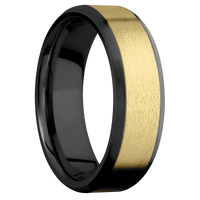 Zirconium + Polish , Satin Finish