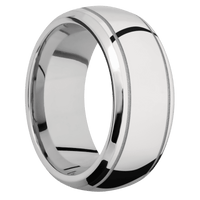 14K White Gold + Polish , Polish Finish