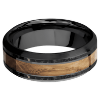 Zirconium + Polish , Satin Finish