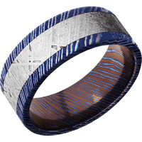 Titanium Damascus + Satinetched Finish