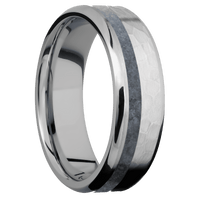 Titanium + Hammer , Bead Finish