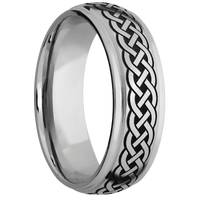 10K White Gold + Anglesatin , Polish Finish