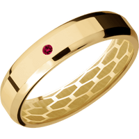 10K Yellow Gold + Polish , Polish Finish