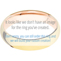 10K Yellow Gold + Polish Finish + 14K Rose Gold