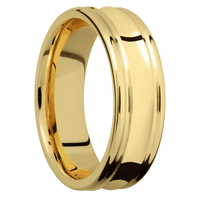 10K Yellow Gold + Polish , Polish Finish