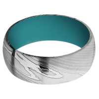 Damascus + Polish Finish + Teal