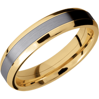 10K Yellow Gold + Polish , Polish Finish