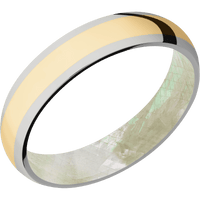 Titanium + Polish Finish + Freshwater Mother of Pearl