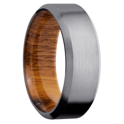 Tantalum + Satin , Satin Finish + Desert Iron Wood