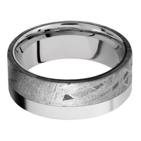 Palladium Silver + Bead Finish