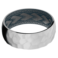 Titanium + Rockpolish Finish + Blue Titanium