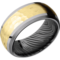 Tantalum + Polish , Satin Finish + Zirconium