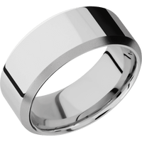 14K White Gold + Polish , Bead Finish