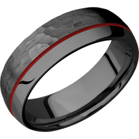 Zirconium + Hammer , Polish Finish