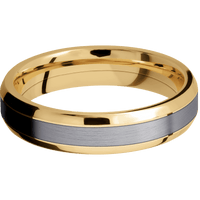 10K Yellow Gold + Polish , Polish Finish