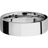 14K White Gold + Polish Finish