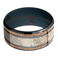 Zirconium + Polish , Polish Finish + Blue Titanium