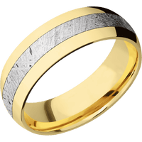 18K Yellow Gold + Polish Finish