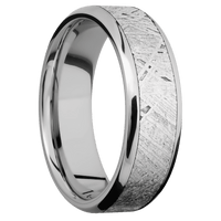 10K White Gold + Polish , Polish Finish + Palladium Silver
