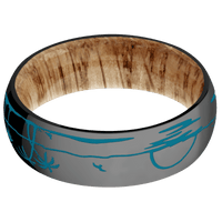 Zirconium + Polish Finish + Natural Oak