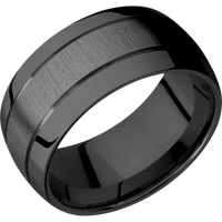 Zirconium + Crosssatinblack , Polish Finish