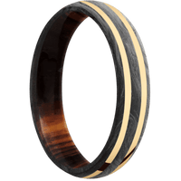 Forged Carbon Fiber + None Finish + Cocobolo