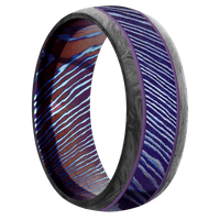Titanium Damascus + Satinetched Finish