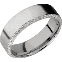 Palladium Silver + Distressed , Polish Finish