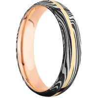 Marble + Acid Finish + 14K Rose Gold