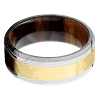 Marble + Polish Finish + Desert Iron Wood