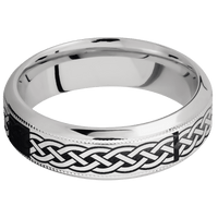 10K White Gold + Polish , Polish Finish