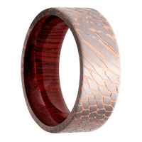 Superconductor + Satinetched Finish + Blood Wood