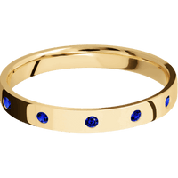 10K Yellow Gold + Polish Finish
