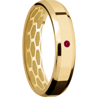 10K Yellow Gold + Polish , Polish Finish