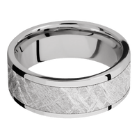 10K White Gold + Polish Finish