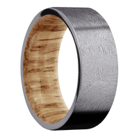 Tantalum + Distressed Finish + Natural Oak